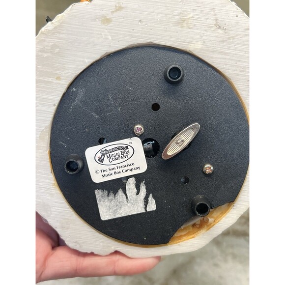 The San Francisco MUSIC BOX COMPANY Penguins Swing Slide Musical Wind-Up RARE - Picture 6 of 12